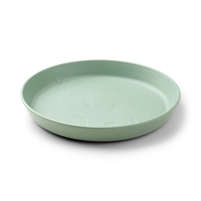 Done By Deer Kiddish plate Elphee green lautanen