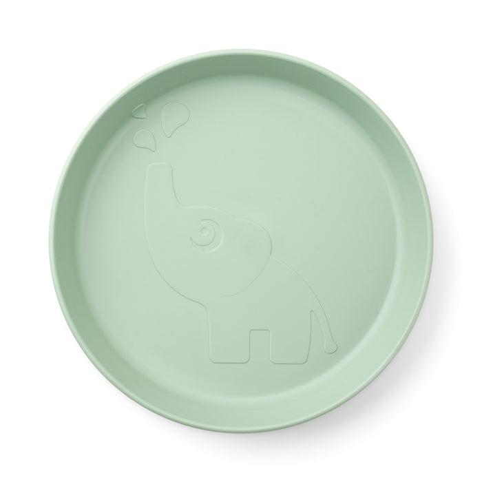 Done By Deer Kiddish plate Elphee green lautanen