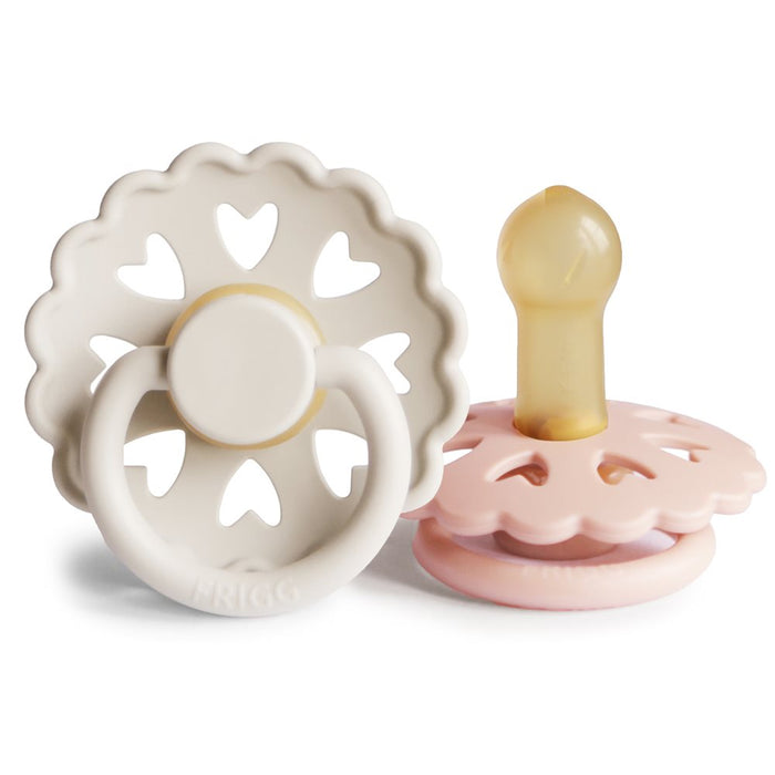 FRIGG Fairytale Tutit 2-pack (Ugly Duckling, The Little Match Girl, pyöreä, luonnonkumi) 2-koko