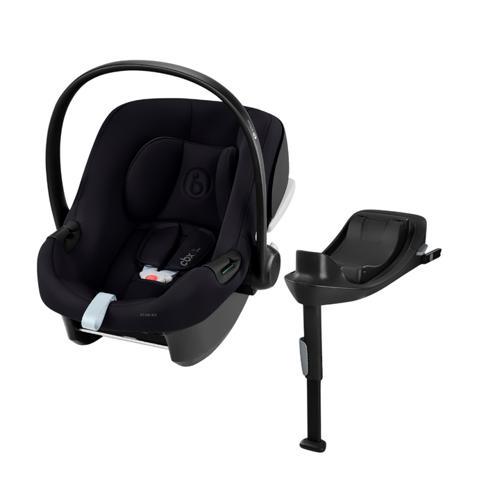 Cybex Aton B2 i-Size turvakaukalo ja Base One musta -telakka