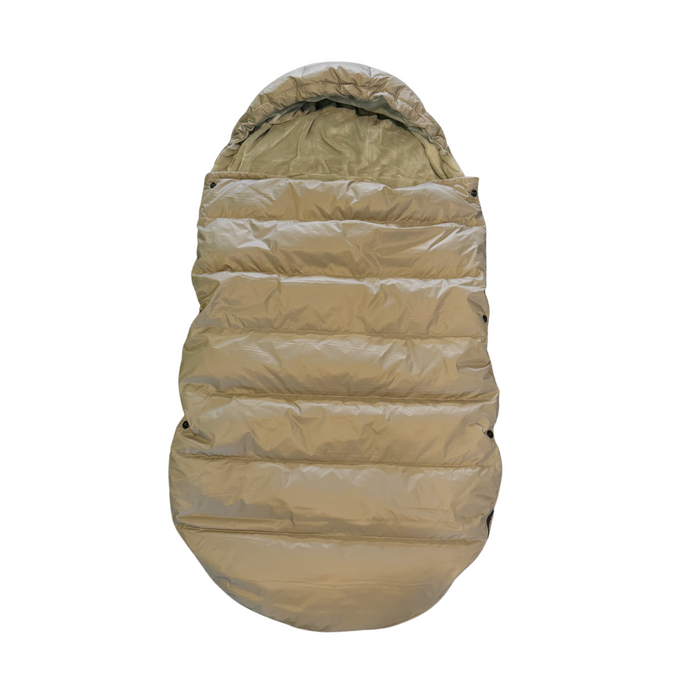 Lämpöpussi rattaisiin (untuva, beige)
