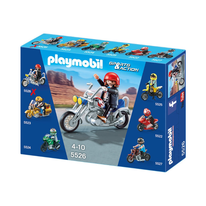 Playmobil Chopper Moottoripyörä, 5526