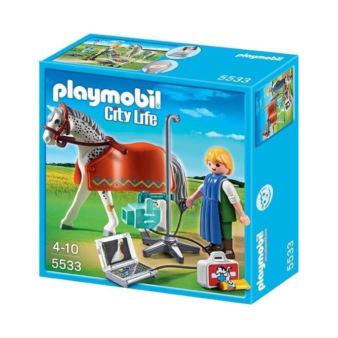 Playmobil Eläinlääkäri ja Hevonen, 5533