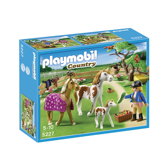 Playmobil Hevoshaka ja Hevosperhe, 5227