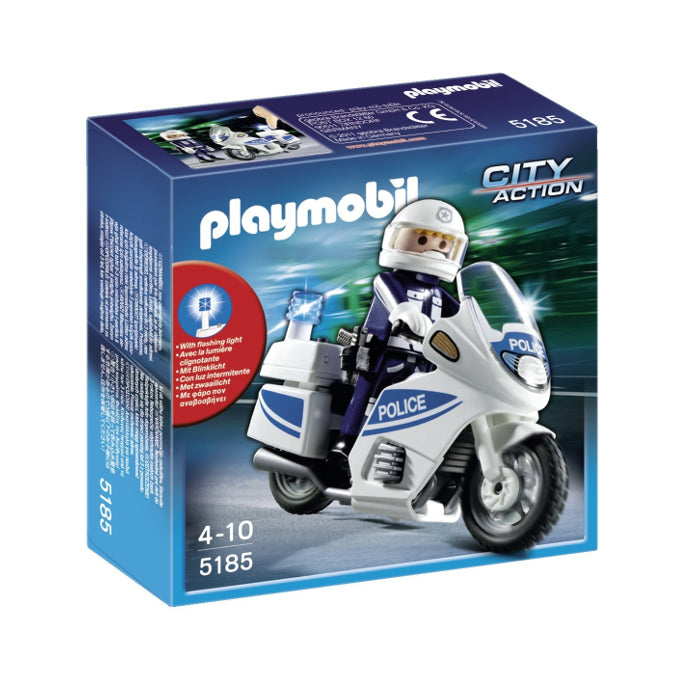 Playmobil Poliisimoottoripyörä, 5185