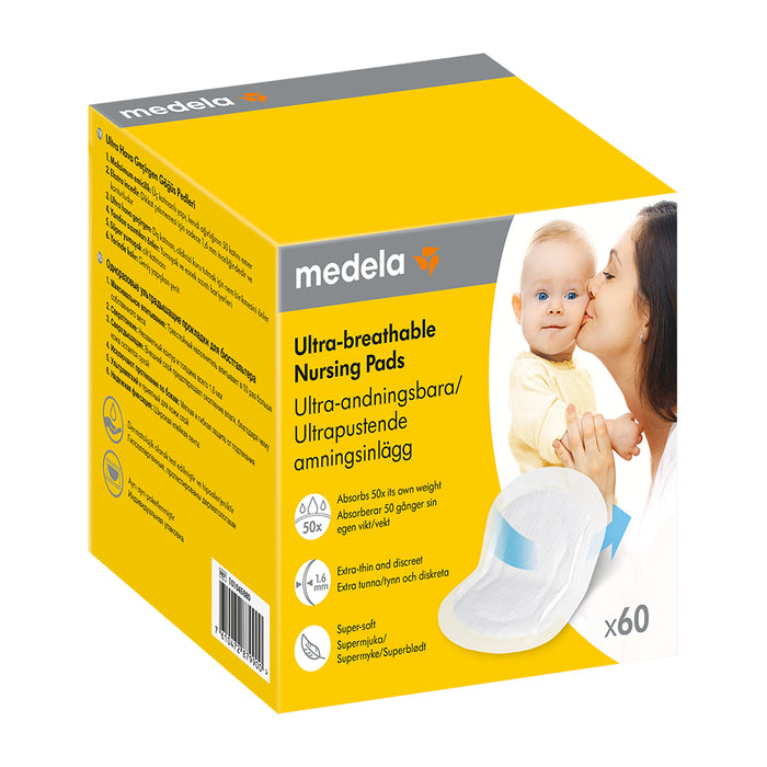 Medela hengittävät liivinsuojat 60kpl