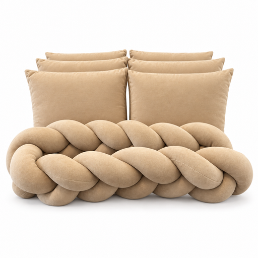 Beige reunapehmustesetti Kieloon ja Kanervaan