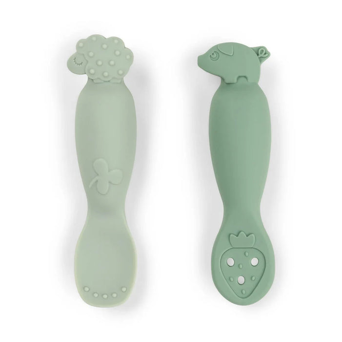 Donebydeer ensilusikat Tiny Farm malli (vihreä) kuvattuna edestä 
