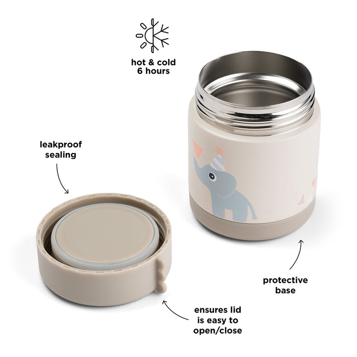 Done by Deer lasten ruokatermos yksityiskohdat