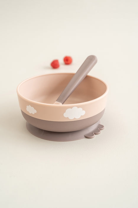 Done by Deer vaaleanpunainen imukuppikulho