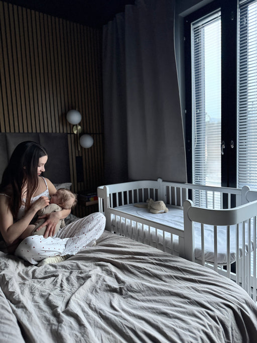 Kanerva makuuhuoneessa sivuvaunusankyna