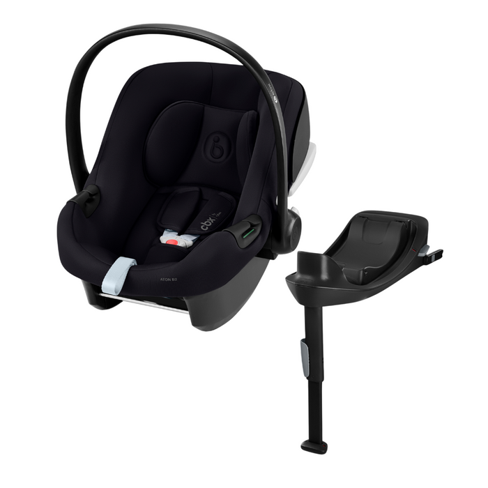 Starttipaketti Ora Unto2 -yhdistelmävaunut kiinteillä renkailla (Yhdistelmävaunut, Cybex Aton B2 -turvakaukalo, jalusta, adapterit)