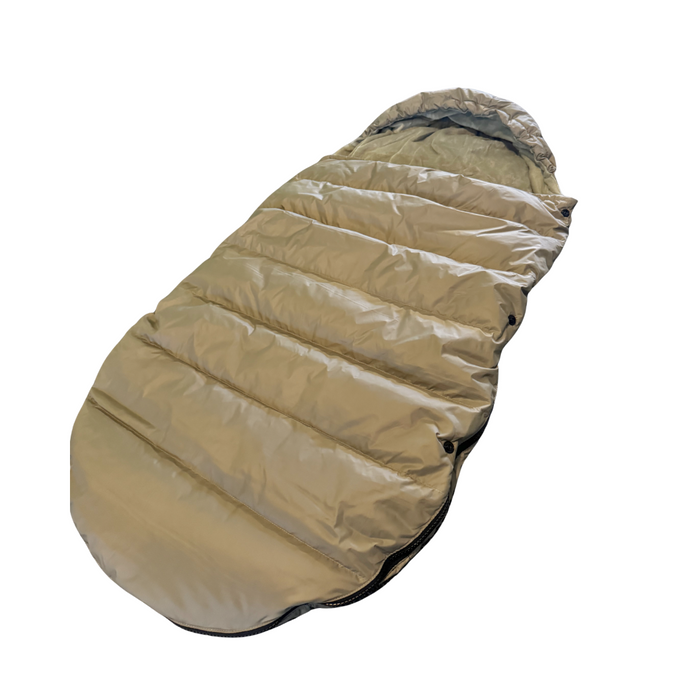 Lämpöpussi rattaisiin (untuva, beige)