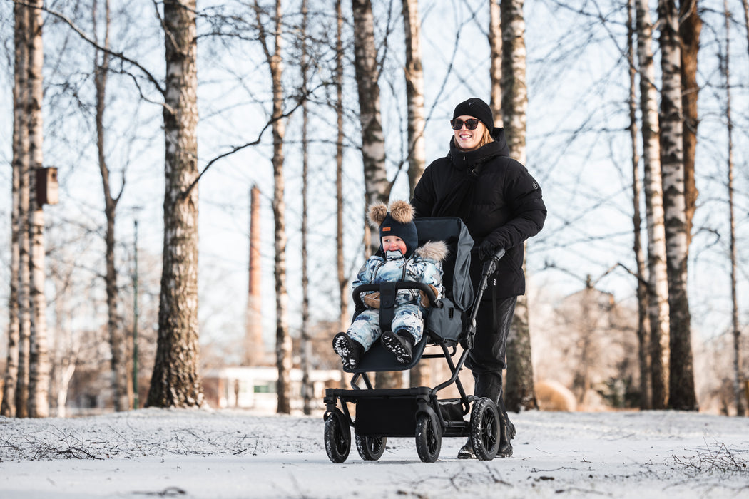 Ora Unto2 yhdistelmävaunut kääntyvillä eturenkailla