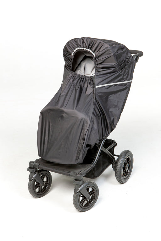 Rattaiden sadesuoja musta