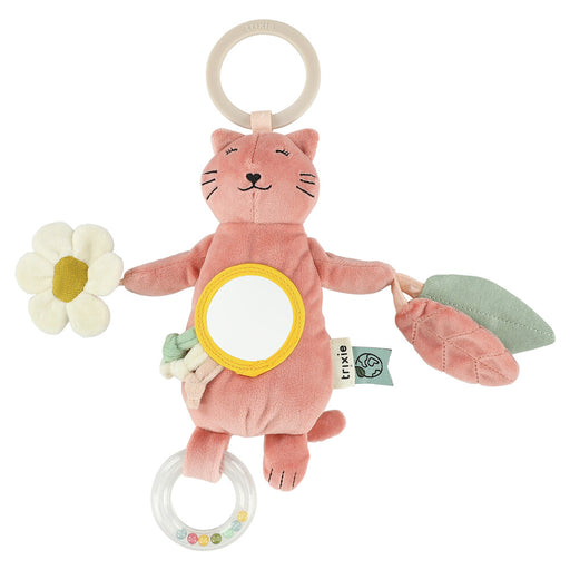 Trixie aktiviteettilelu kissa (pinkki) edestä kuvattuna. 