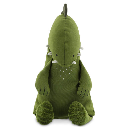 Trixie vihreä dinosaurus pehmolelu edestä