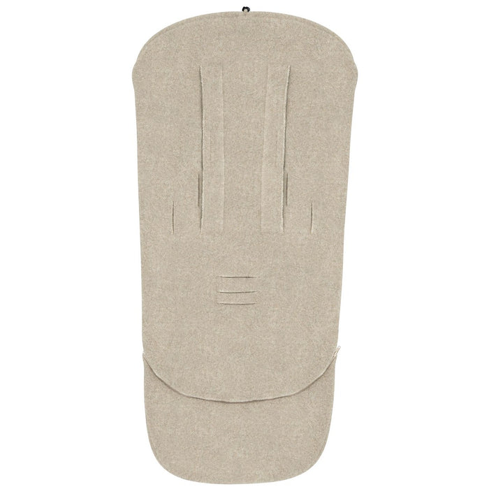 Zaffiron beige lämpöpussi vaaleana takaa kuvattuna