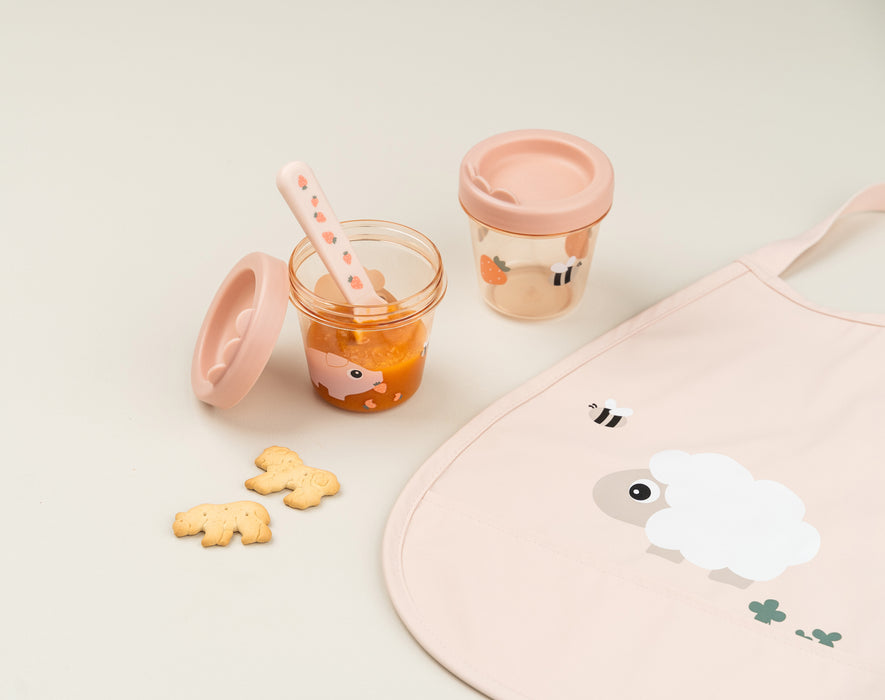 Done by Deer ruoansäilytysrasiat / eväsrasiat 2-pack (Tiny Farm)