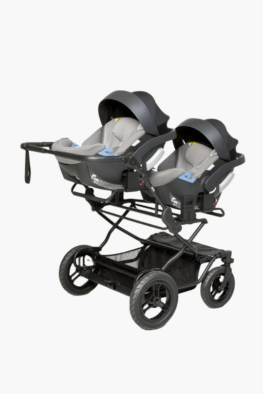 Ora Sisu turvakaukaloadapterit kahdelle kaukalolle